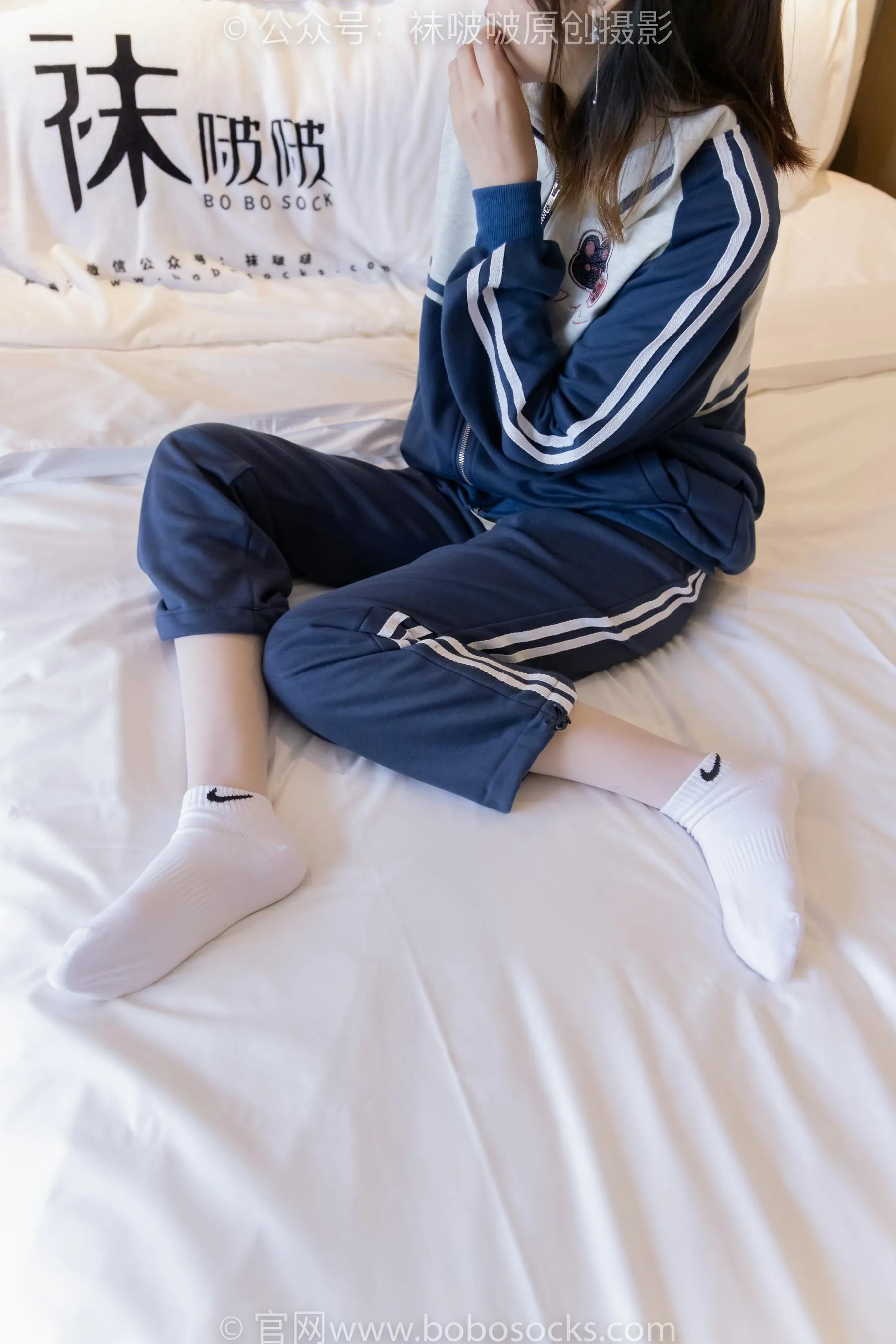 [BoBoSocks袜啵啵]NO.226 小甜豆-运动鞋、白棉袜、白丝 [87P]插图8